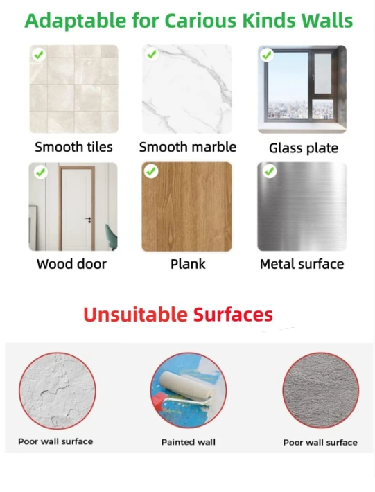 Kitchen Plus Hair Dryer Holder Mount Compatible with All Hair Dryers, Space Organizer for Bathroom - Image 3