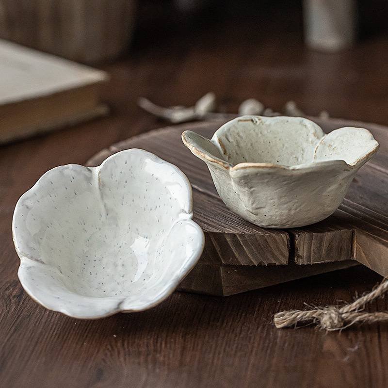 Kitchen Plus Floral Sauce Dish Ketchup Saucer Vinegar Spice Soy Sushi Seasoning Dipping Bowl KP940 - Image 3