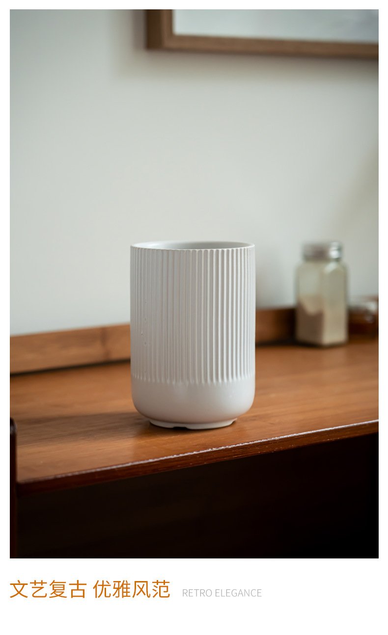 Kitchen Plus Counter Utensil Holder Ceramic Cooking Utensil Holder KP993 - Image 3