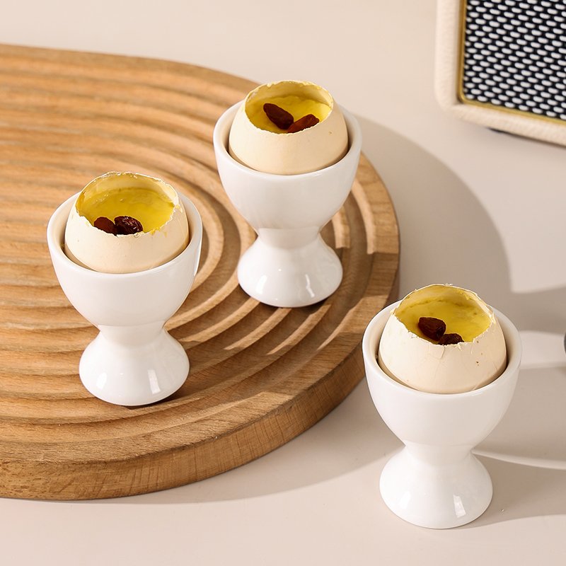 Kitchen Plus Egg Cup Breakfast European-Style Egg Tray Egg Rack Practical Egg Holder KP675 - Image 4