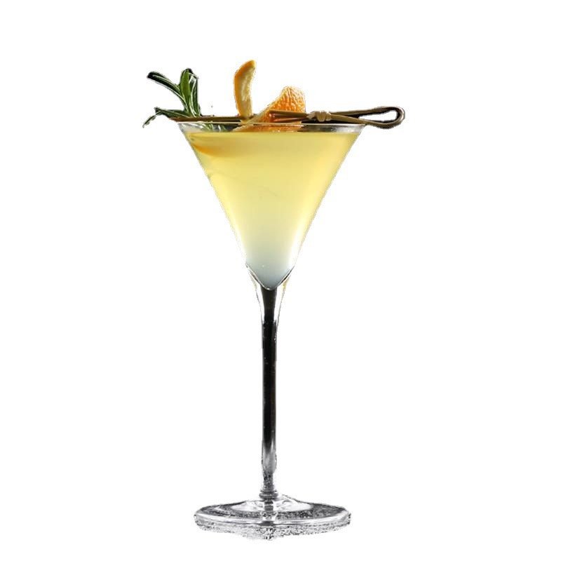 Kitchen Plus 140mL Wine Martini Triangle Tall Cocktail Glass KP498 - Image 4