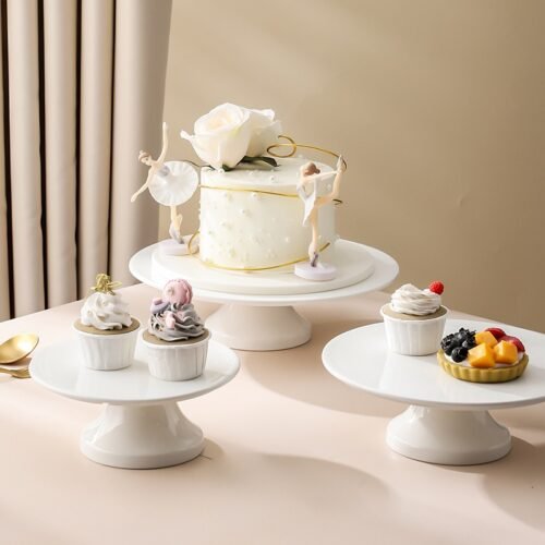 Kitchen Plus Kyla Ceramic Cake Stand NO LID included KP398